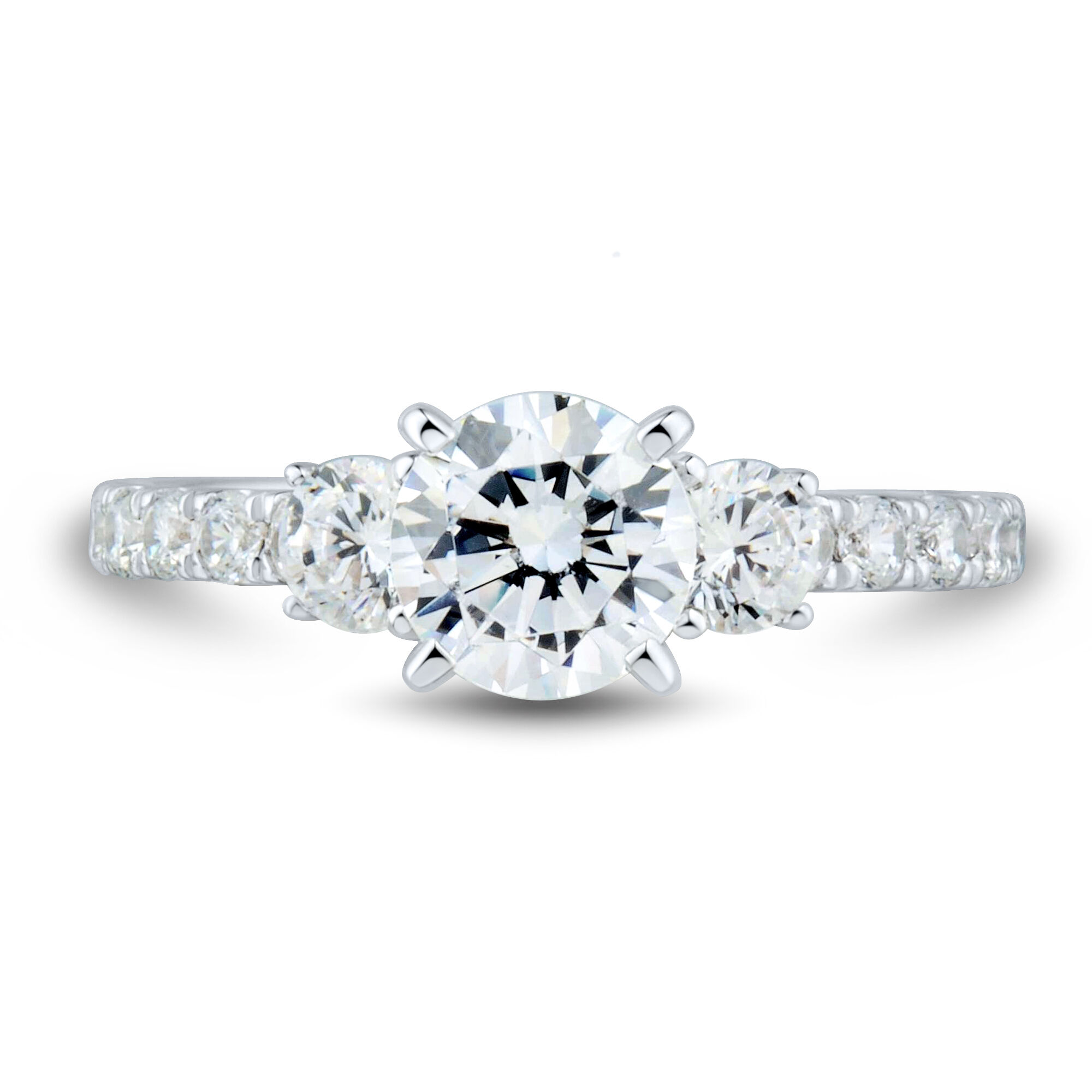 Art Deco Engagement Ring Settings | Diamond Mansion